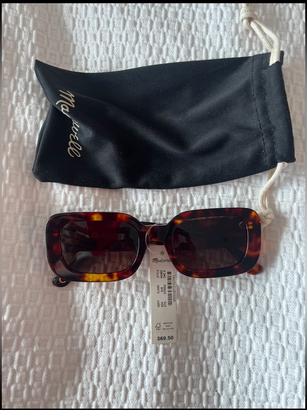 Madewell Linbrook Tortoise Brown Sunglasses - Picture 4 of 16